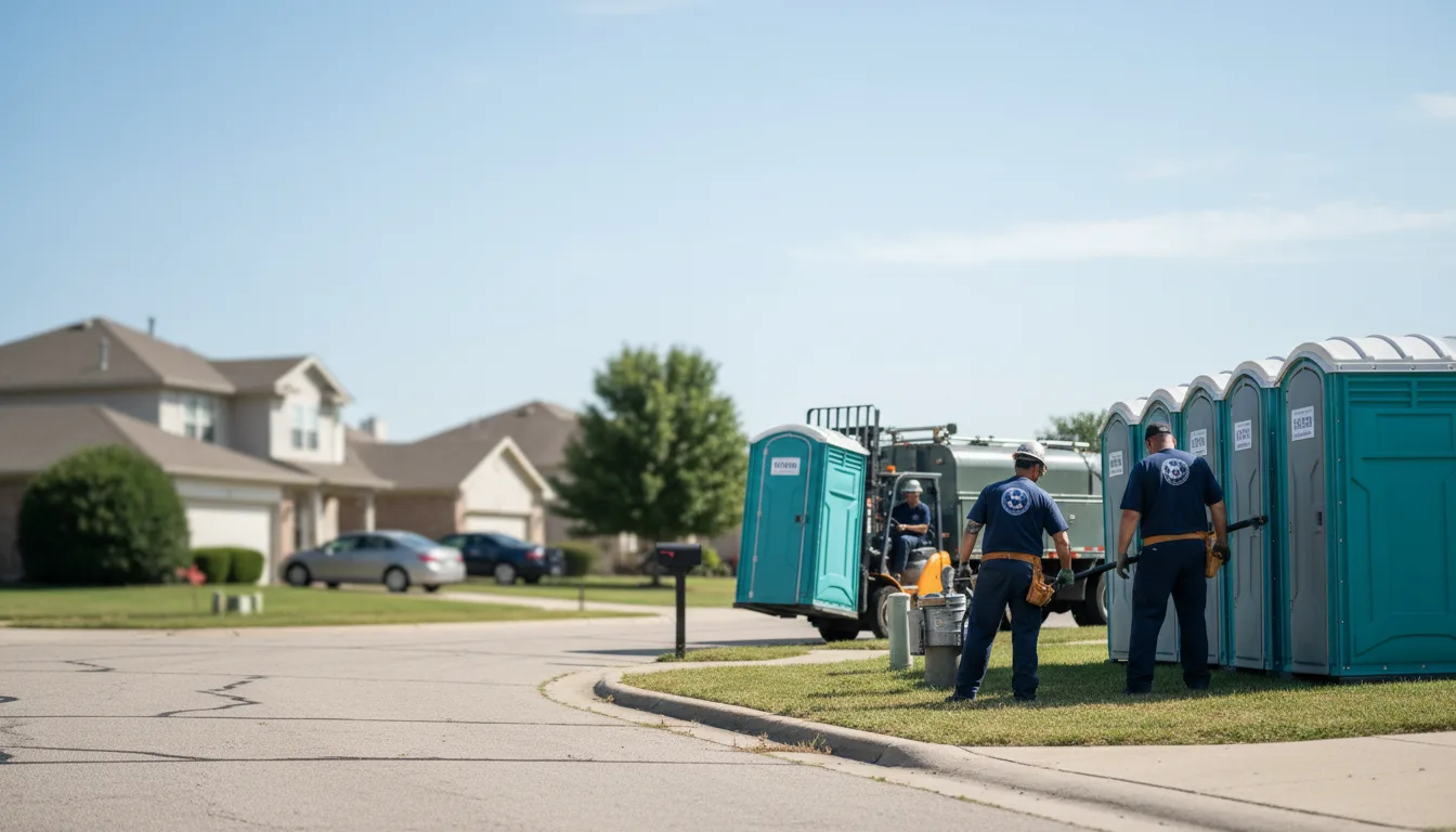 Porta Potty Rental in Riverdale, IL near me